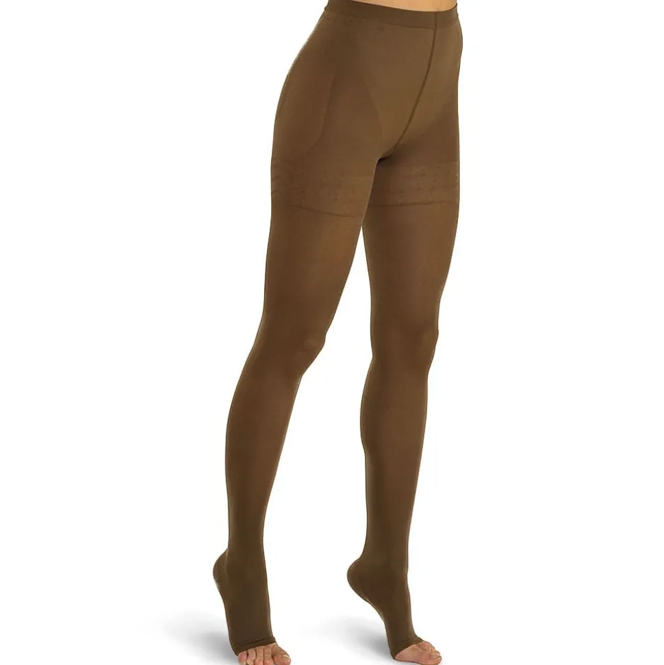 Collant Taglie Forti|Collant Punta Aperta^Solidea Wonder Model CCL. 2 Plus Punta Aperta